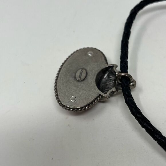 Chico’s necklace on leather cord. - Picture 6 of 6